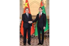 Президент Туркменистана провел встречу с вице-премьером Госсовета КНР