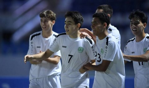 Туркменские футболисты U17 одерживают победу над Таиландом