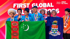 Сборная Туркменистана выиграла две медали на турнире FIRST Global Challenge