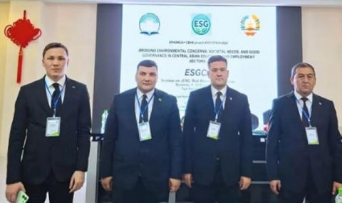 Туркменская делегация участвовала в конференции по проекту ESGCA в Таджикистане