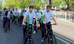 Велопробег в Пекине с участием Туркменистана объединил молодежь и дипломатов