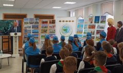 Состоялся визит посла Туркменистана в гимназию №16 в Минске