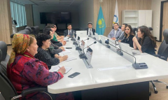 Делегация Туркменистана изучает опыт Казахстана в области цифровой статистики
