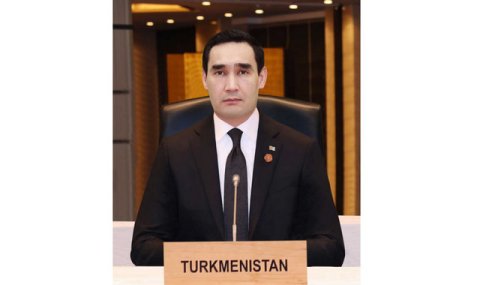 Сердар Бердымухамедов выступил на первом саммите «Центральная Азия–Япония»