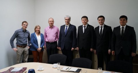 Делегация Туркменистана находится с визитом в университете Цвиккау
