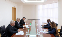 В МИД Туркменистана состоялась встреча с послом Южно-Африканской Республики