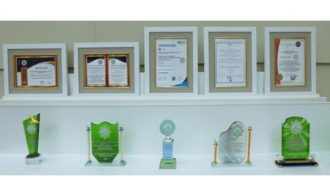 Университет промышленников в Ашхабаде получил международные сертификаты