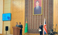 В Ашхабаде прошёл приём по случаю дня рождения Роберта Бёрнса