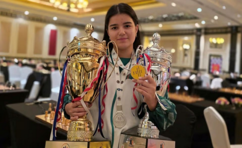 Туркменская шахматистка завоевала золото на чемпионате Азии