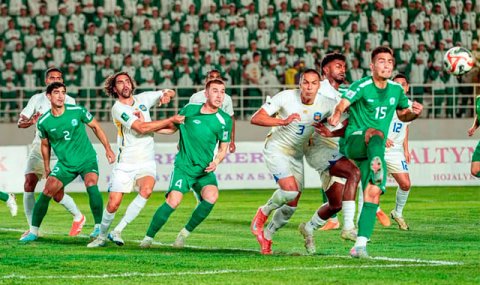 Сборная Туркменистана укрепила лидерство в группе D, обыграв Шри-Ланку