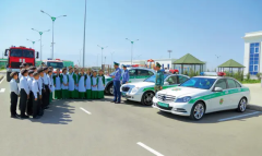 В Туркменистане начался месячник безопасности дорожного движения