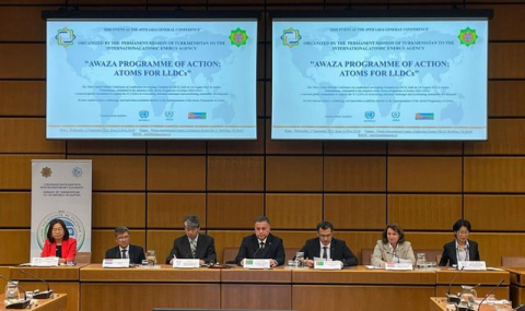 Туркменистан представил Программу действий Авазы на конференции МАГАТЭ