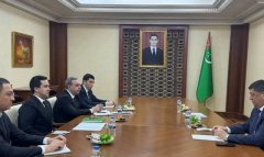 Министр торговли Туркменистана встретился с послом Узбекистана