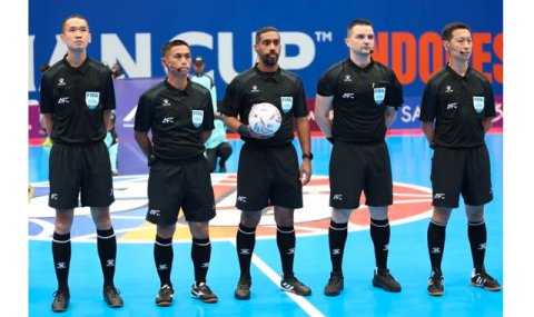 Судьи из Туркменистана участвуют в судействе матчей Кубка Азии по футзалу