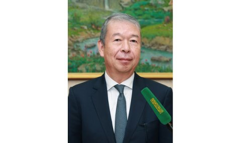 Президент Туркменистана провел встречу с заместителем главы японского банка