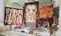 В Ашхабаде представили работы туркменских мастеров гобелена