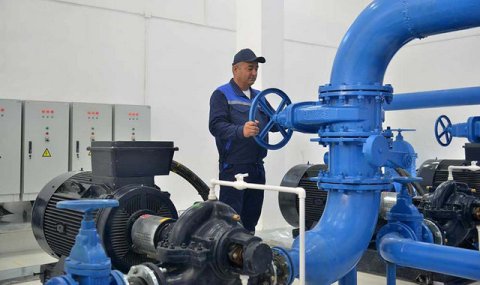 В Лебапском велаяте Туркменистана открыта современная водонапорная станция