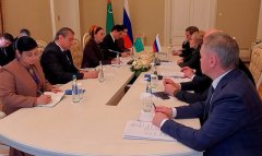 Туркменистан и Россия обсудили развитие межпарламентских связей