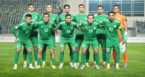 Сборная Туркменистана сохранила позиции в рейтинге ФИФА