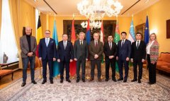 Посол Туркменистана участвовал во встрече с главой парламента Бельгии