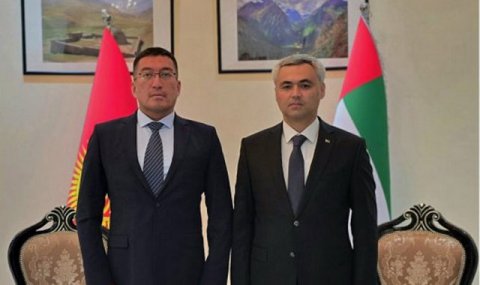 В ОАЭ состоялась встреча послов Туркменистана и Кыргызстана