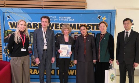 Делегация туркменского вуза посетила Вестминстерский университет в Лондоне