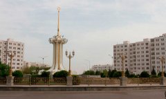 В городе Дашогуз активно обновляют систему уличного освещения