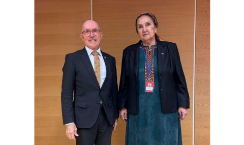 Делегация Туркменистана провела переговоры с руководством ОДВЗЯИ