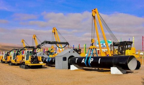 Туркменистан продолжает строительство газопровода ТАПИ