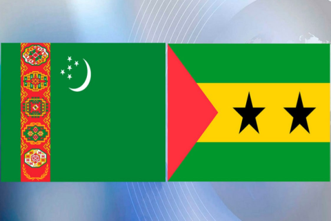 Президент Туркменистана провел встречу с Президентом Сан-Томе и Принсипи