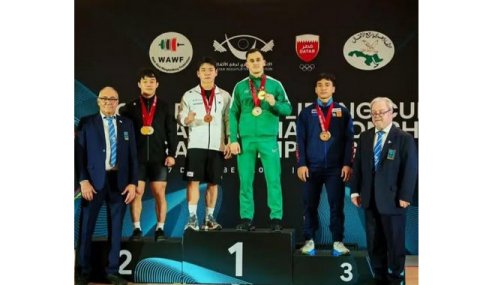 Туркменские тяжелоатлеты завоевали шесть медалей в Дохе