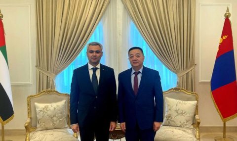 Послы Туркменистана и Монголии провели встречу в Абу-Даби