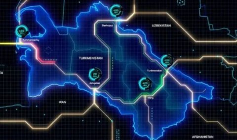 Туркменистан расширяет международные оптоволоконные линии