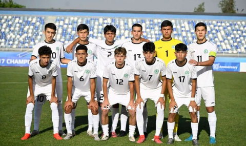 Юношеская сборная Туркменистана U17 поборется за третье место на турнире CAFA