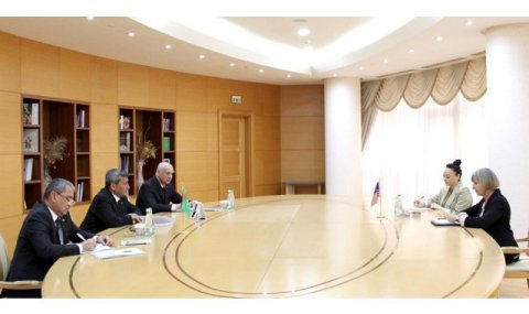 В МИД Туркменистана состоялась встреча с послом США