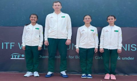Туркменские теннисистки заняли пятое место на турнире ITF World Junior в Бахрейне