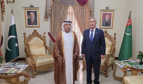 В Посольстве Туркменистана в Пакистане прошла встреча с послом ОАЭ