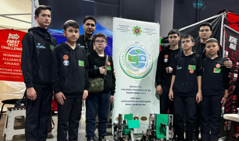 Туркменские команды принимают участие в международном чемпионате Almaty Tech Cup – 2025