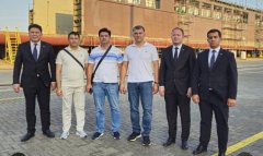 Судостроительный завод Туркменистана представил мощности гостям из Узбекистана