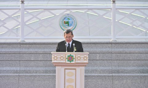 Рашид Мередов выступил на открытии монумента нейтралитета в Ашхабаде