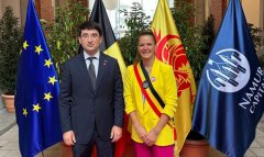 Посол Туркменистана присутствовал на приёме в Намюре