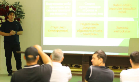 В Ашхабаде начался учебный семинар по подготовке футбольных комиссаров