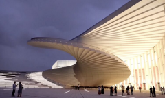 Shanghai Grand Opera открылась на берегу реки Хуанпу