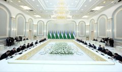 Президент Туркменистана провел переговоры с узбекским коллегой