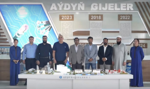 Пакистанская делегация изучила продукцию компании «Aýdyň Gijeler»