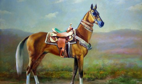 В Ашхабаде открылась гала-выставка, посвященная крылатым скакунам