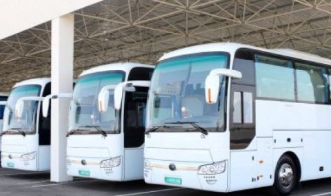 Увеличено количество автобусных рейсов между Ашхабадом и Туркменбаши
