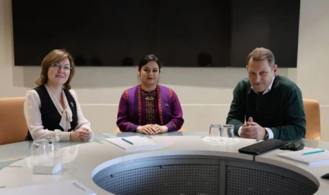 Туркменские дипломаты и СМИ провели рабочую встречу в Москве