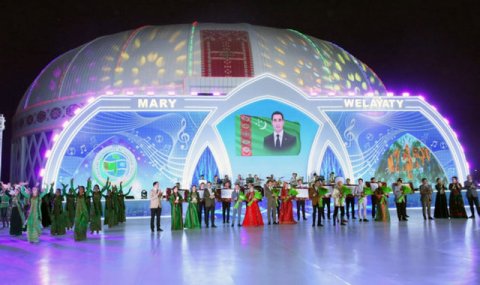 В Марыйском велаяте прошел отборочный этап конкурса «Ýaňlan, Diýarym!»