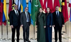 Делегация Туркменистана провела переговоры по принципам достойного труда